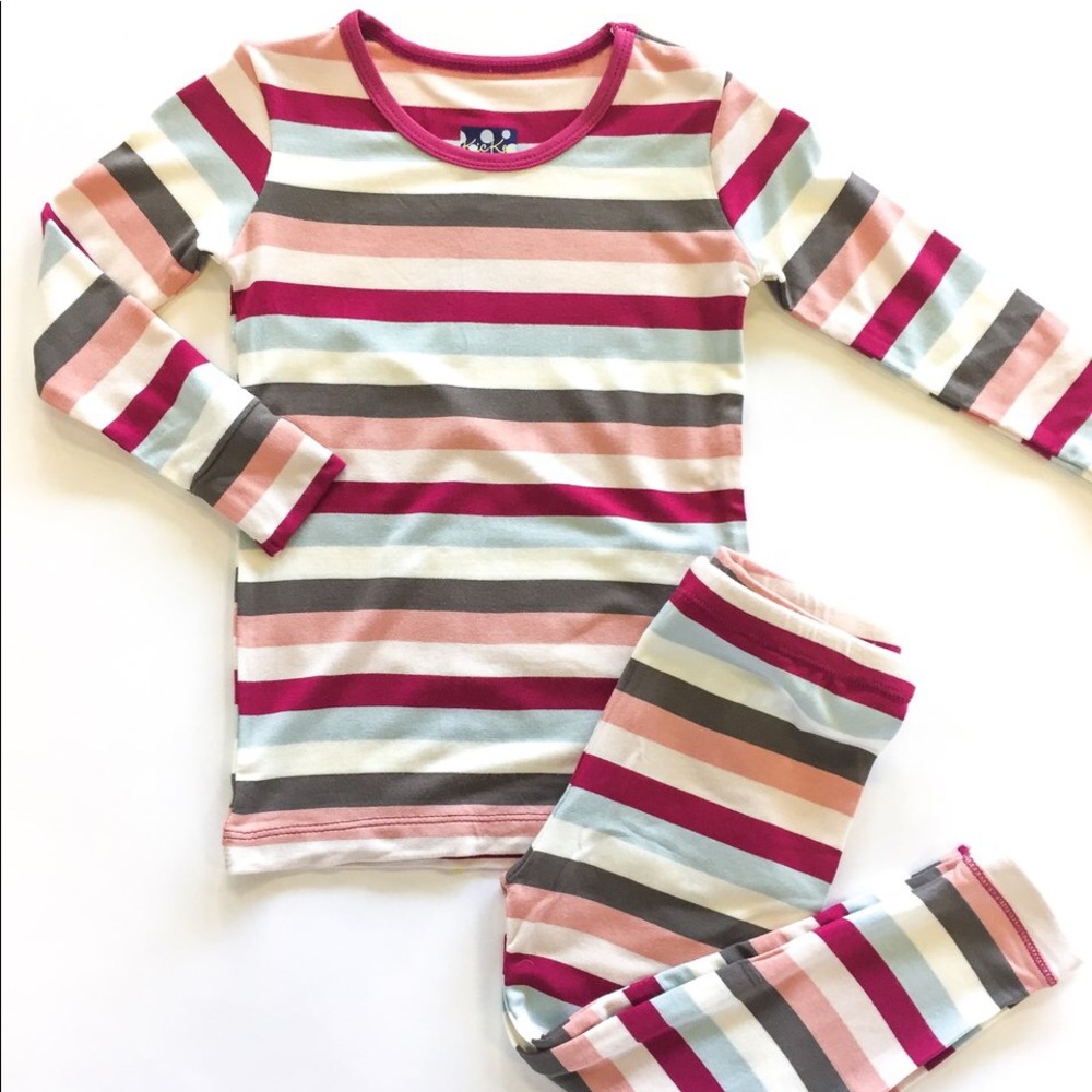 Kickee Pants long sleeve pjs